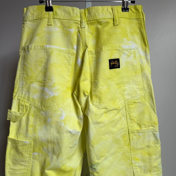 Stan Ray Yellow Tie-Dye Pants - Picture 5 of 10